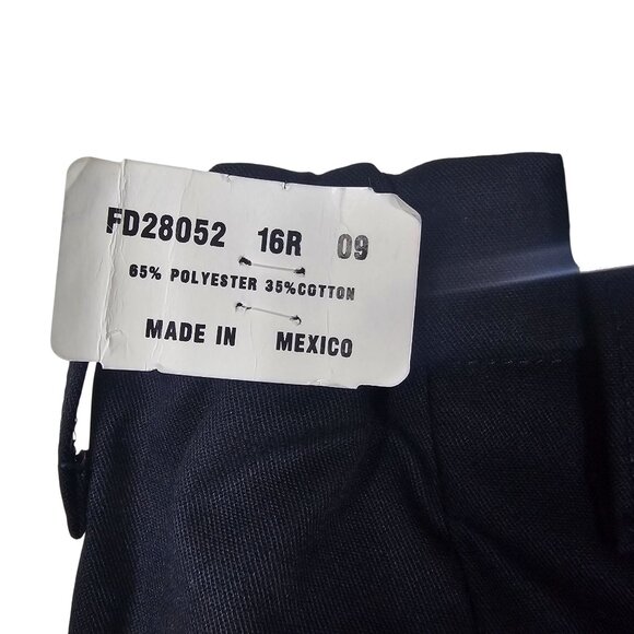 FedEx VF Imagewear Navy Cargo Work Shorts Sz 16 Womens Reflective 9" Delivery - Picture 3 of 11